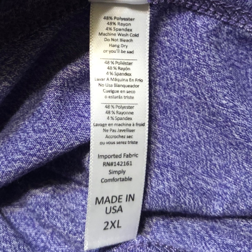 NWT Lularoe Classic Tee - Picture 4 of 5